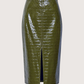 Leather Pencil Skirt