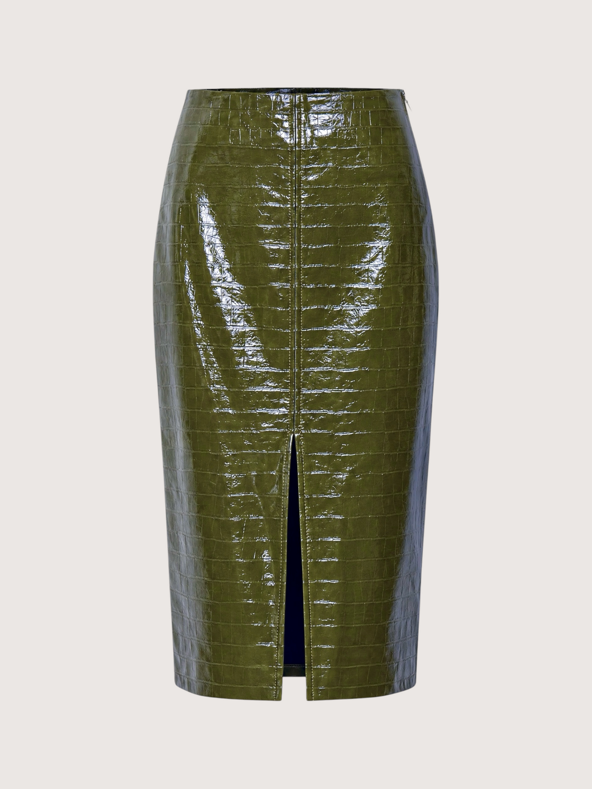 Leather Pencil Skirt