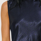 Open Back Satin Dress