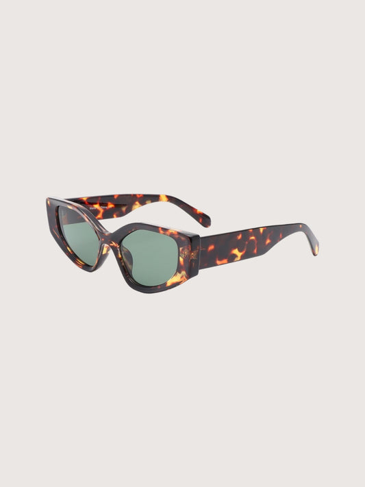 Square Edge Sunglasses | Tortoise