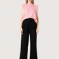 Power Shoulder Knit Top