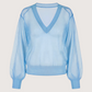 Morgan Organza Top | Blue