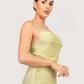 Cowl Neck Striped Tank | Green