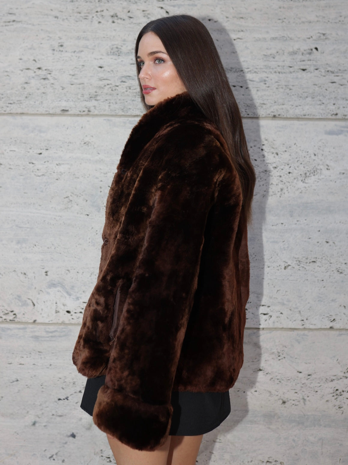 Amber Luxe Fur Coat