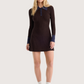 Knit Polo Mini Dress