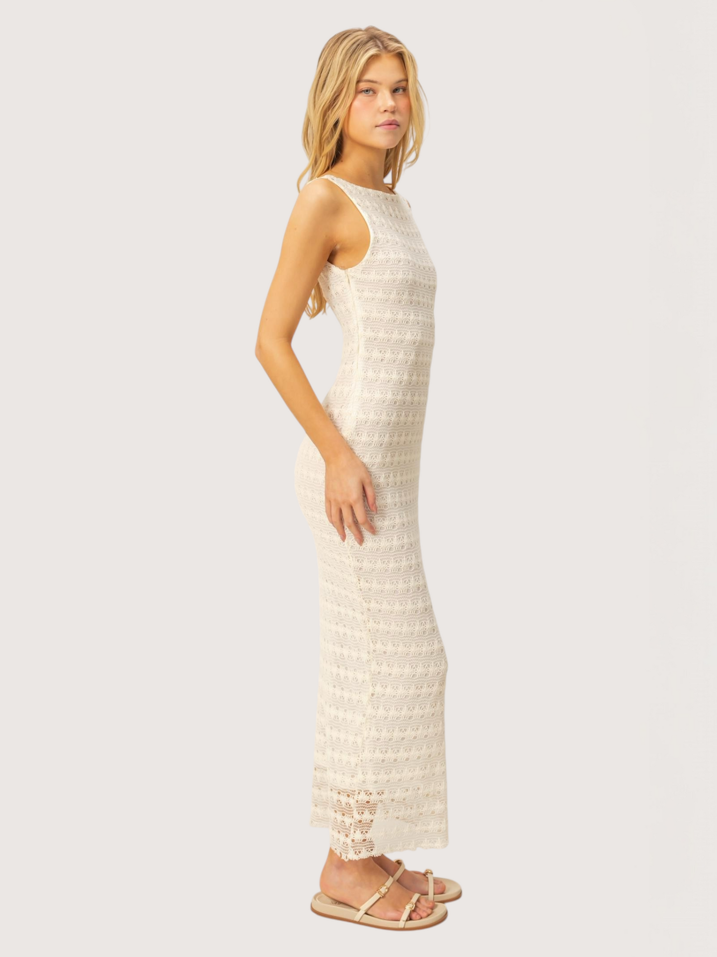 Crochet Maxi Dress
