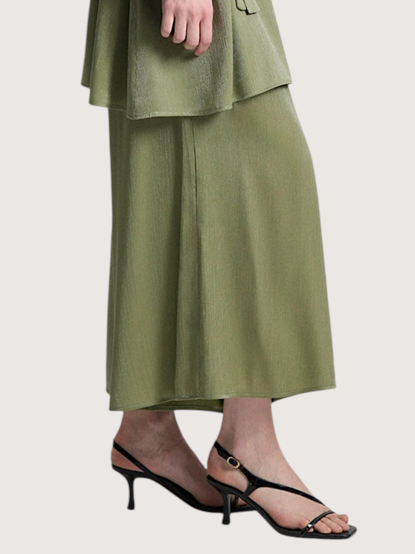Shimmer Wide Leg Culotte