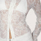 Lace Button Up Top