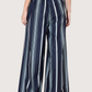 Monette Striped Wide Leg Pant