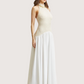 Boucle Knit Maxi Dress