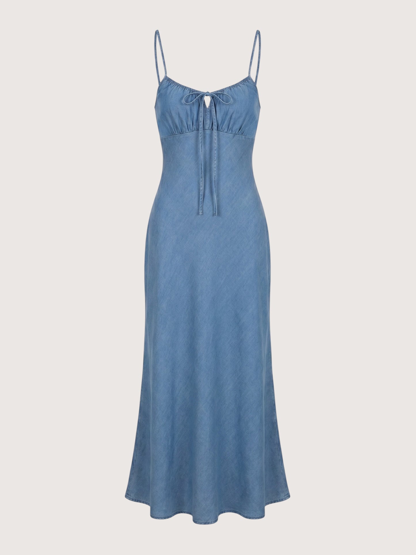 Chambray Midi Dress