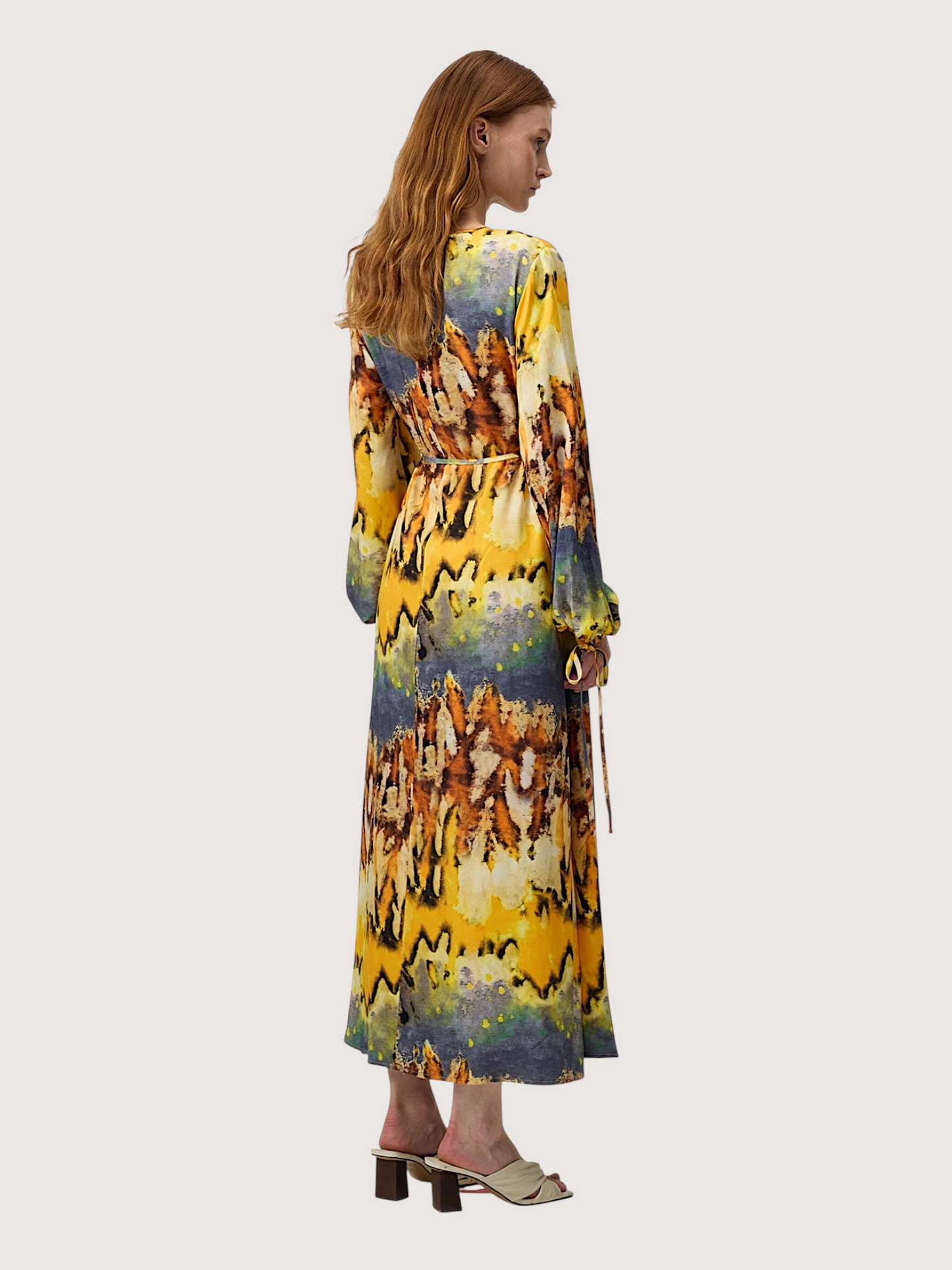 Abstract Watercolor Dress