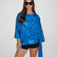 VINTAGE Side Tie Tunic Top