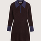 Knit Polo Mini Dress