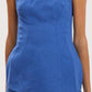 Cora Linen Top | Blue