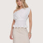 OTS Smocked Top | Off White