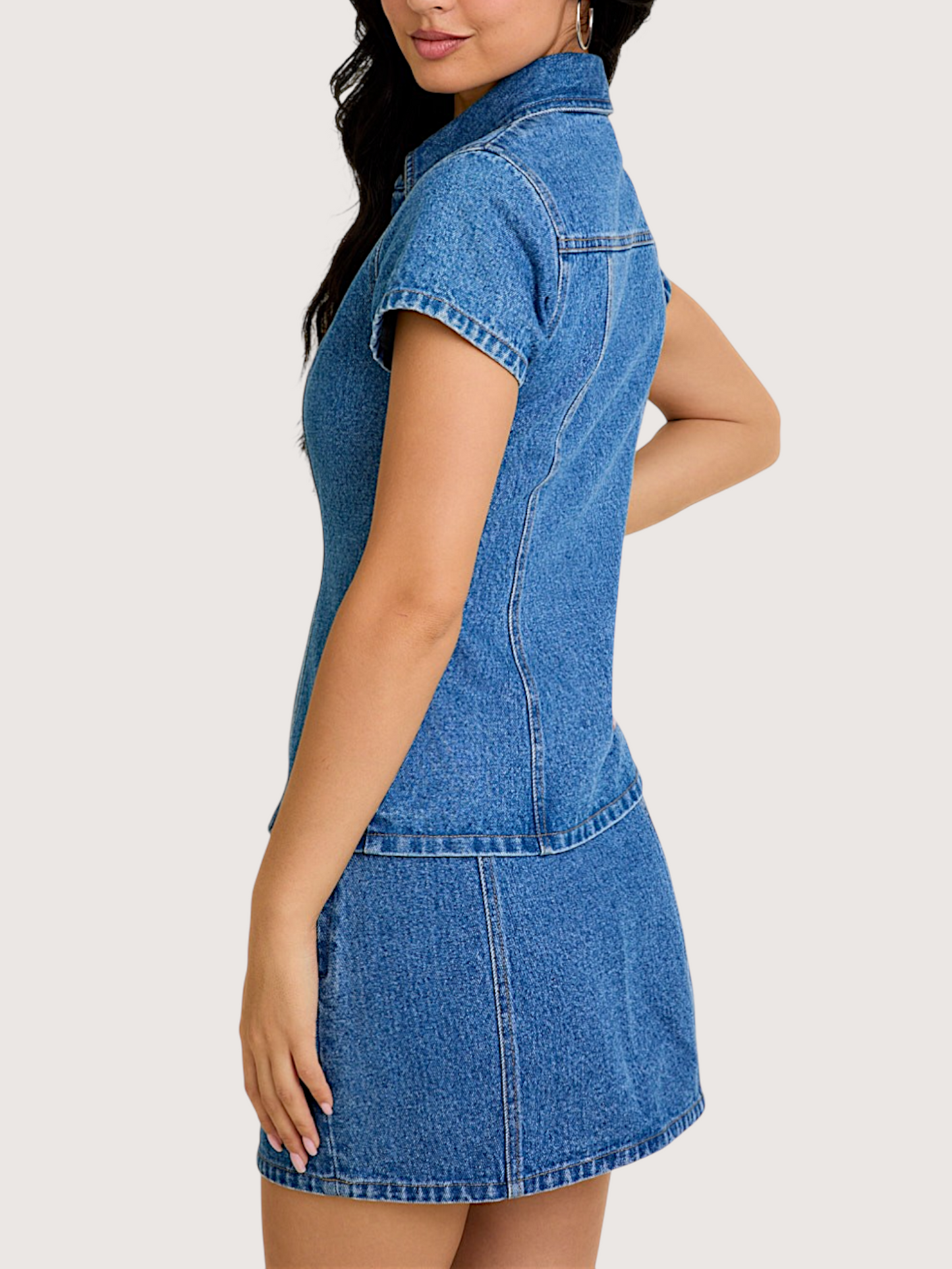Emory Denim Skirt