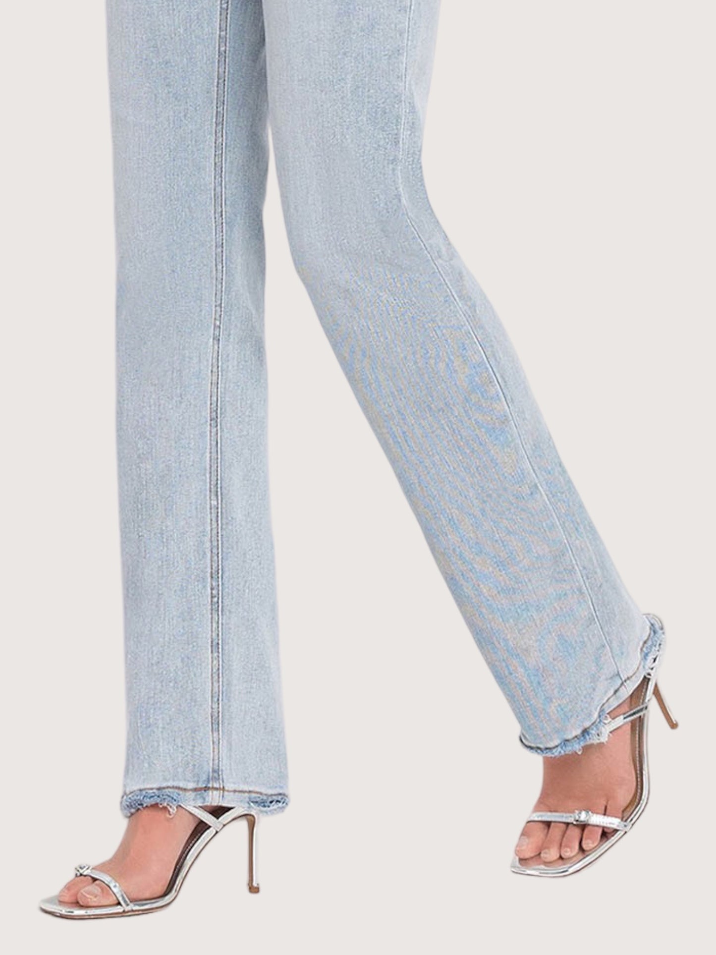 Super High Rise Straight Denim