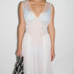 VINTAGE Sheer Lace Slip Dress