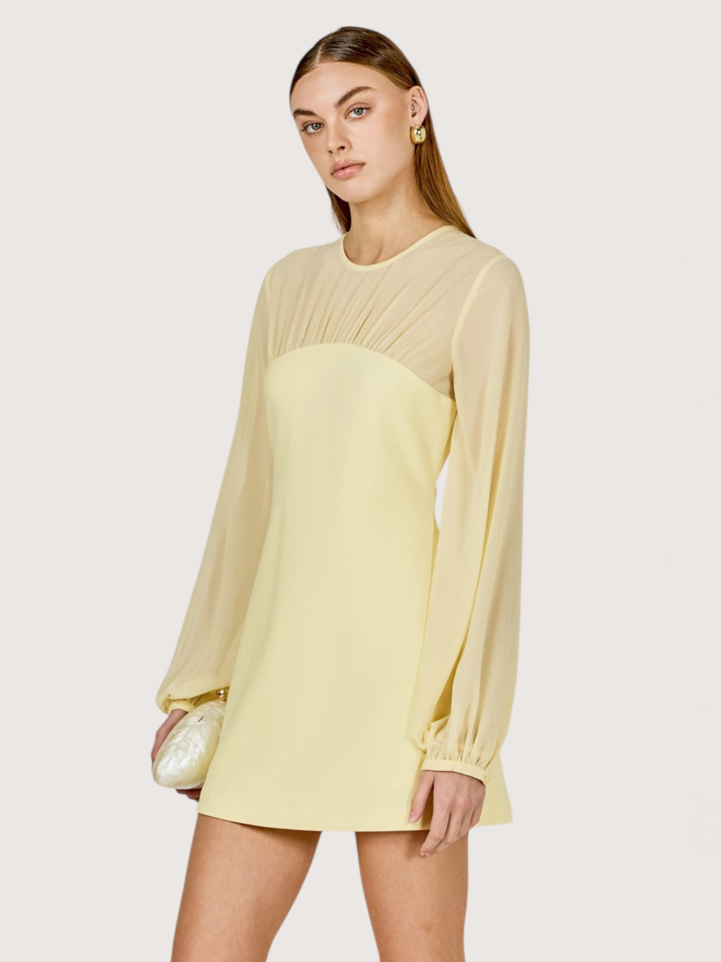 Rosie Mixed Media Dress