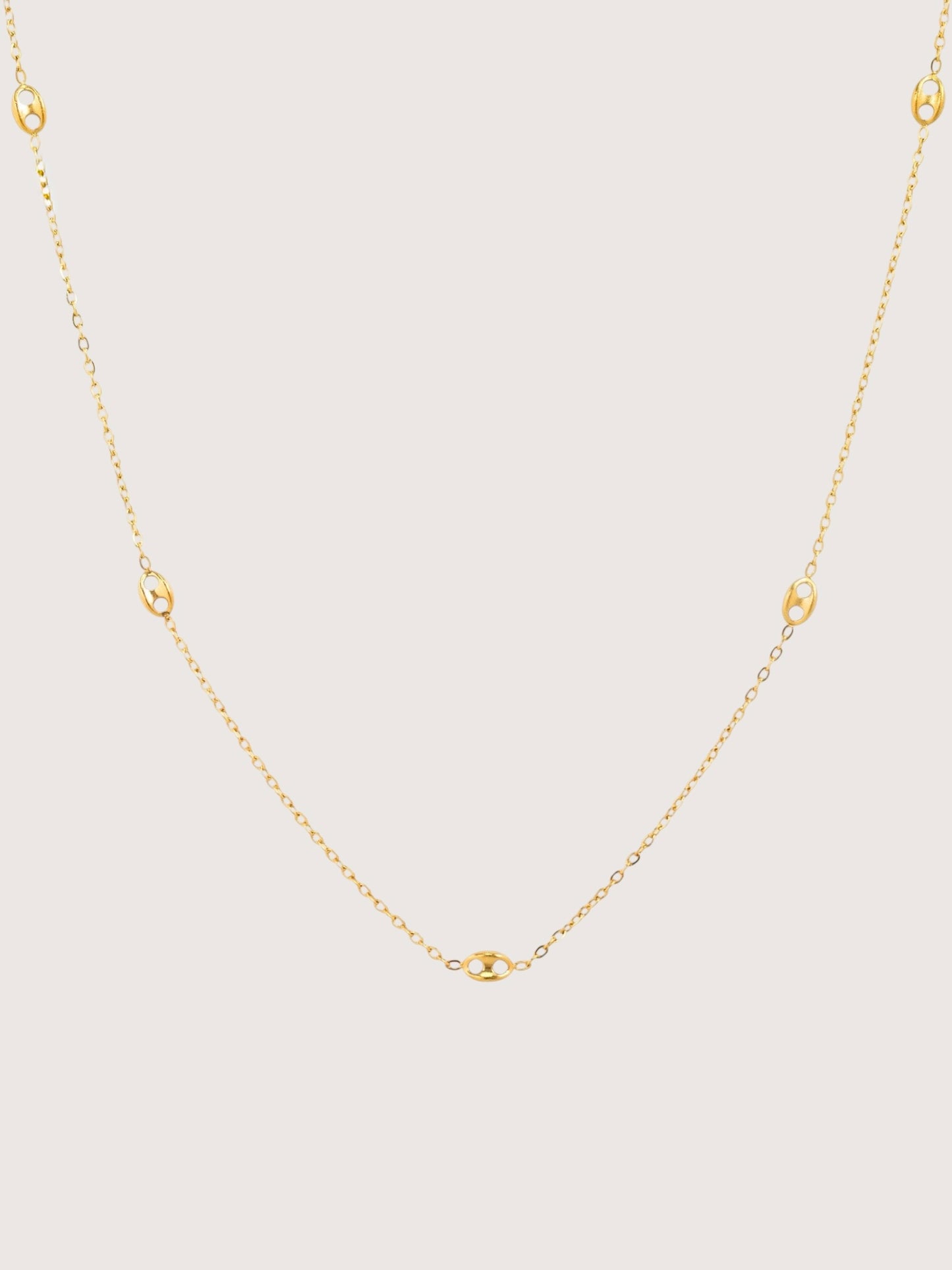 Oval Charm Necklace