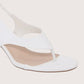 Frankie Heeled Sandal | White