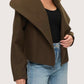 Studio Wrap Coat | Olive