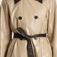 High Shine Trench Coat