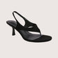 Frankie Heeled Sandal | Suede