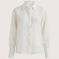 Nadia Textured Blouse | White