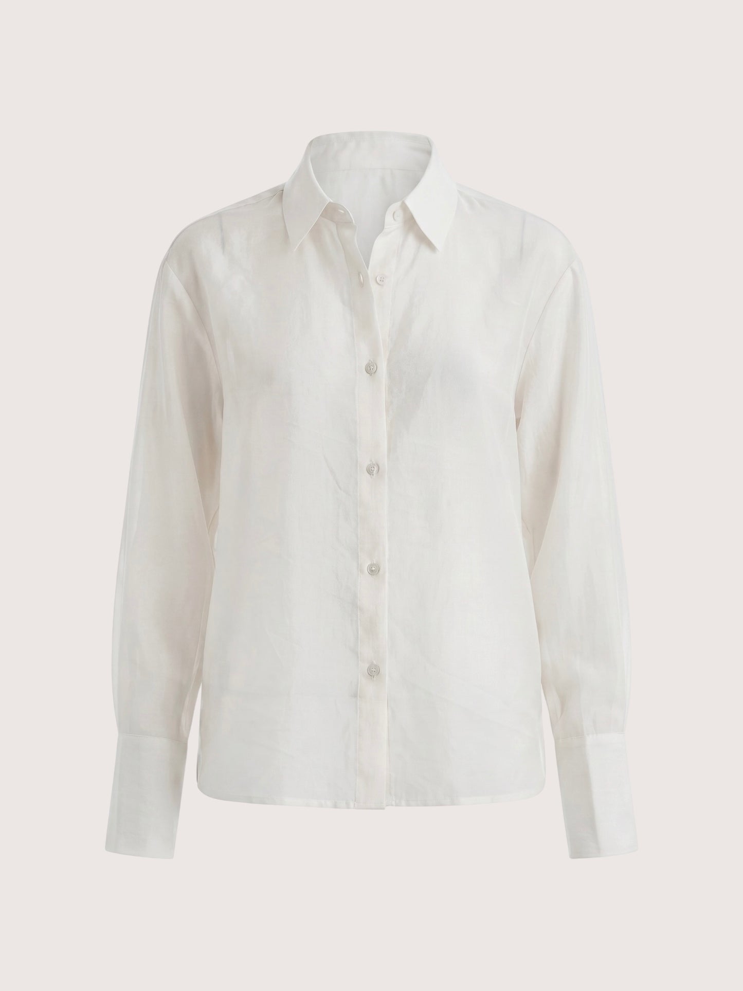 Nadia Textured Blouse | White