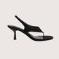 Frankie Heeled Sandal | Suede