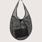 Mesh Hobo Tote | Black
