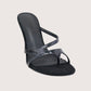 Viper Cut Out Heel | Black