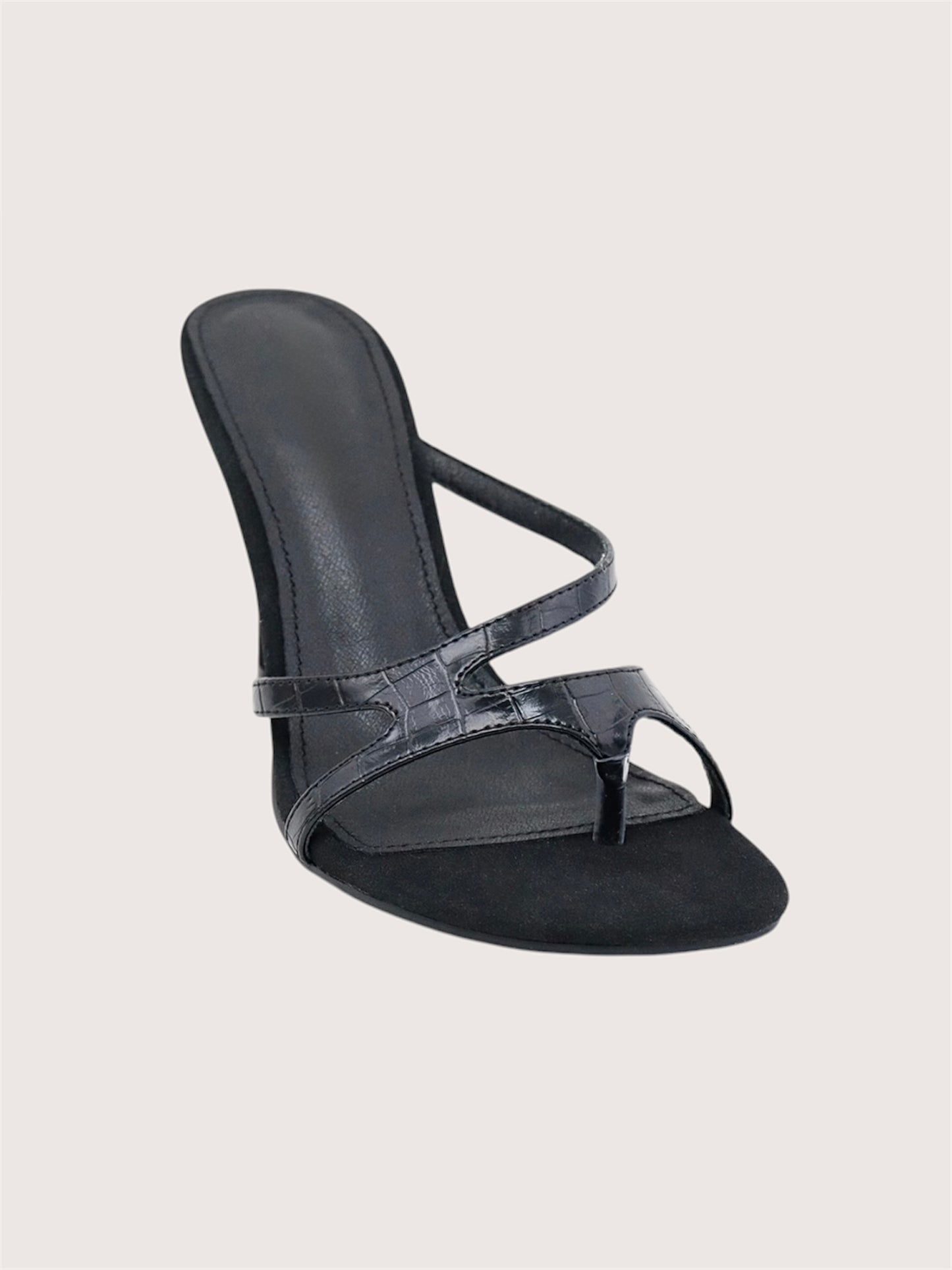 Viper Cut Out Heel | Black