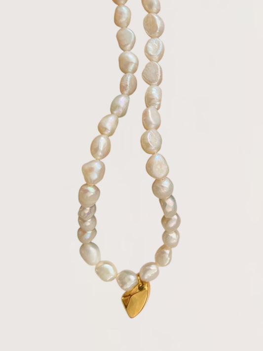 Pearl Charm Necklace