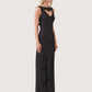 Ruffle Trim Maxi Dress