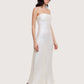 Gloria Column Maxi Dress | Pearl