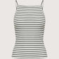 Striped Square Neck Tank