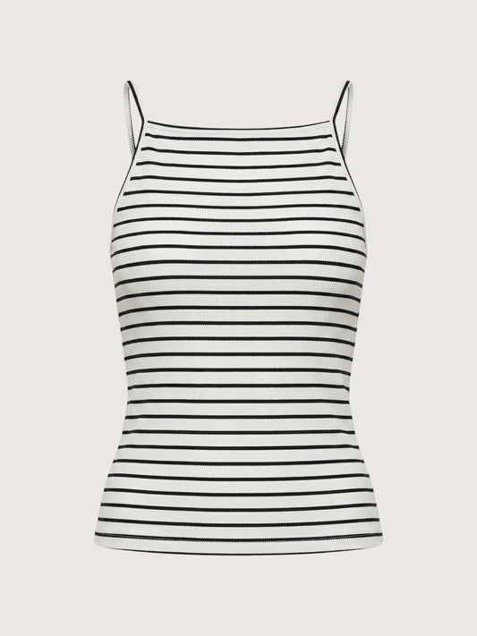 Striped Square Neck Tank