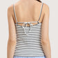 Striped Square Neck Tank