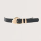 Gia Gold Buckle Belt
