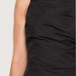 Square Neck Pleated Dress