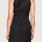 Square Neck Pleated Dress