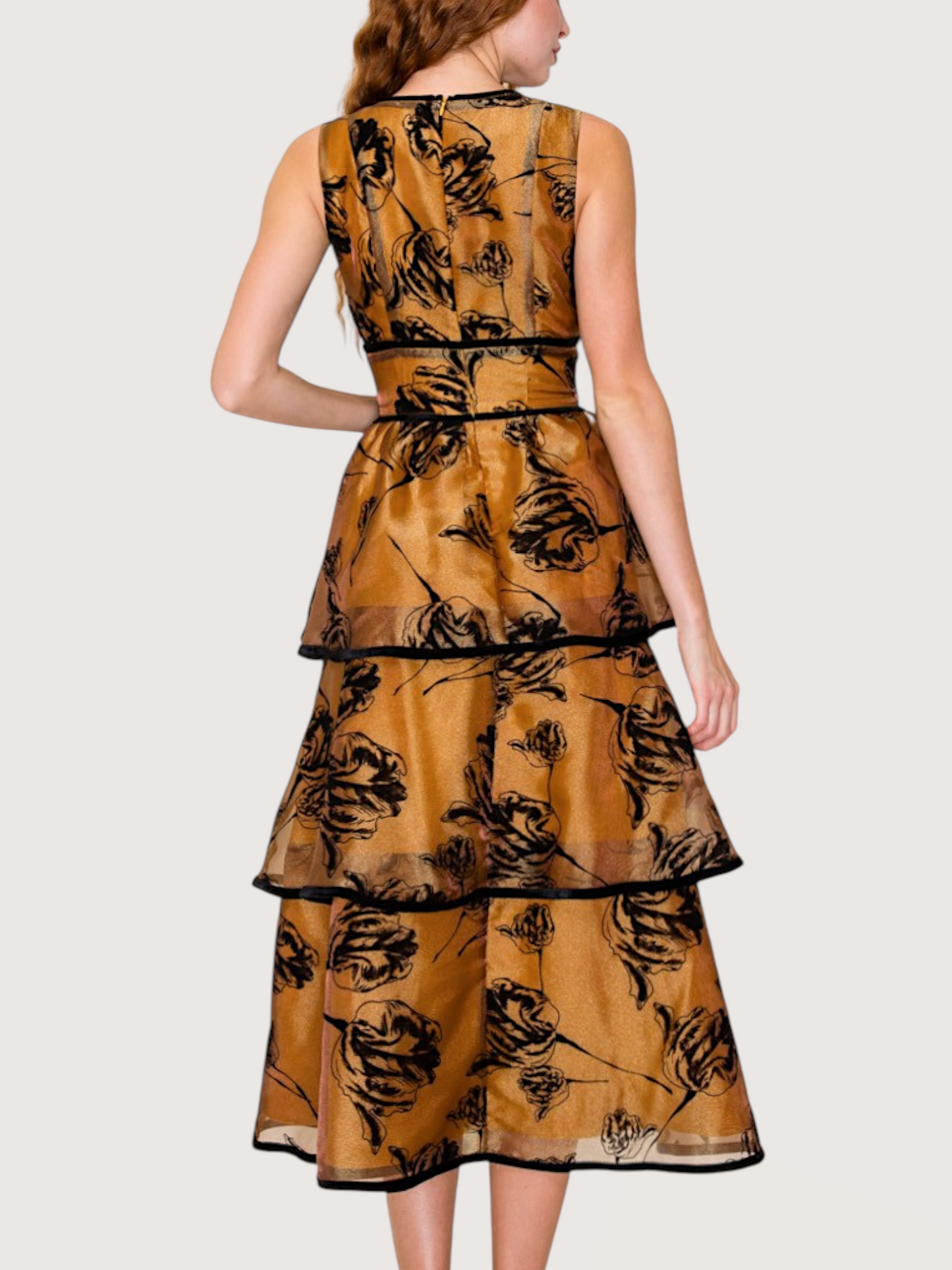 Rose Multi Teired Dress