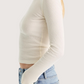 Variegated Rib LS Top
