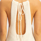 High Neck Knit Dress | Cream