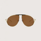 Teardrop Aviator | Brown