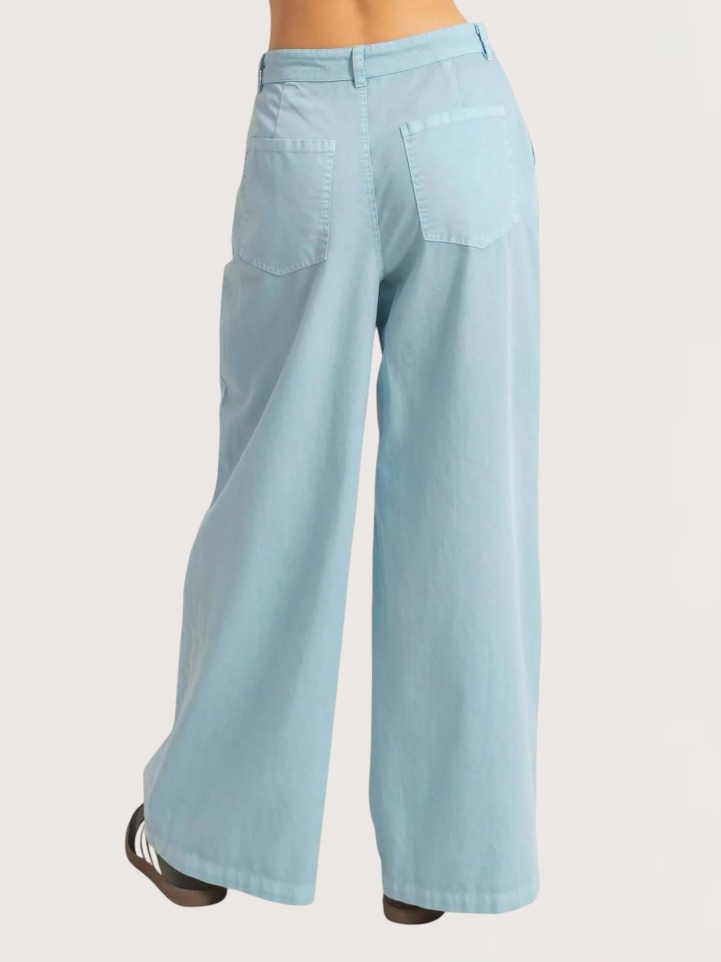 Wide Leg Baggy Trouser