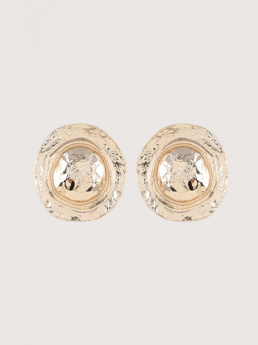 Dome Plate Earring